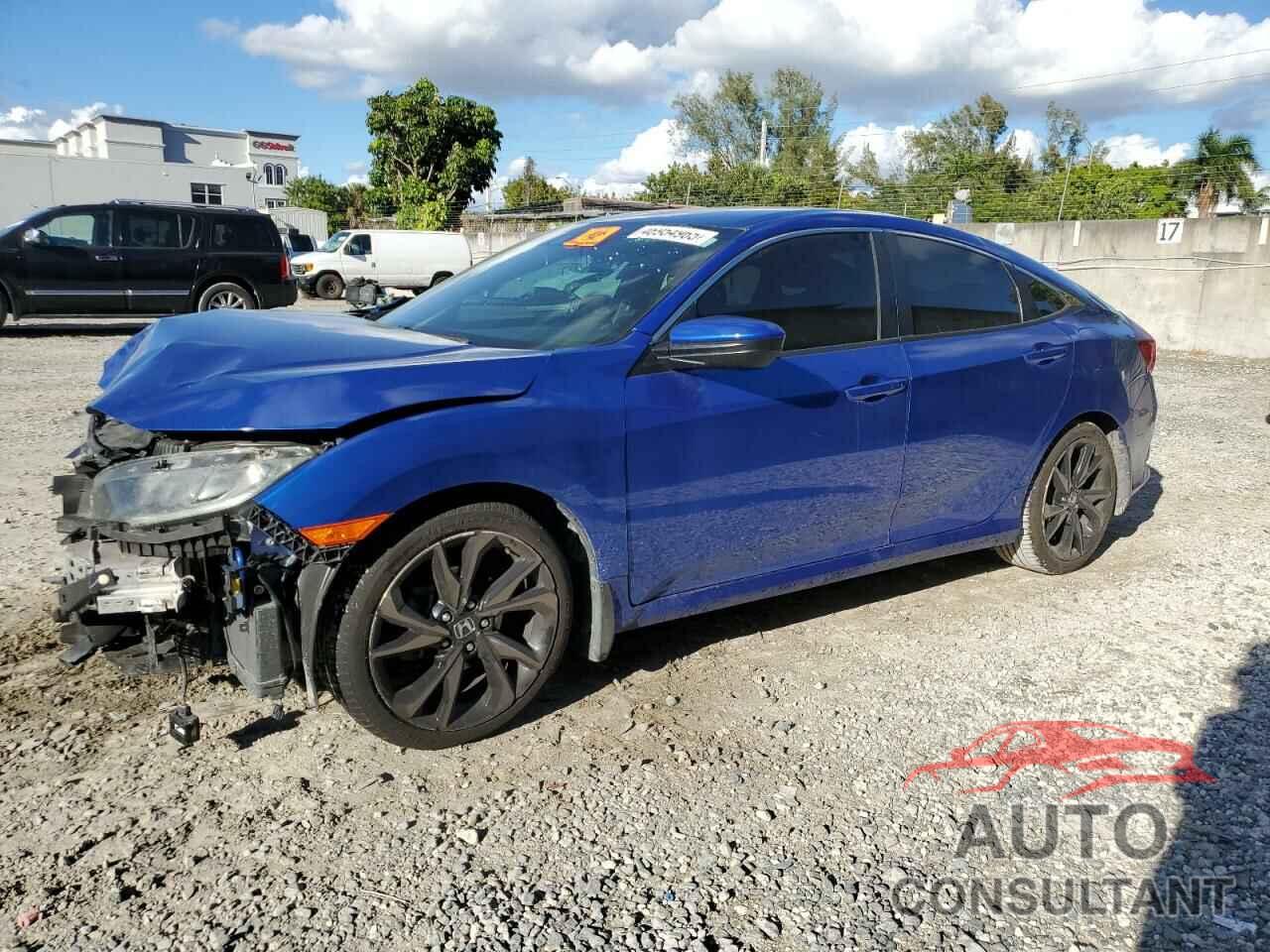 HONDA CIVIC 2020 - 19XFC2F81LE005004