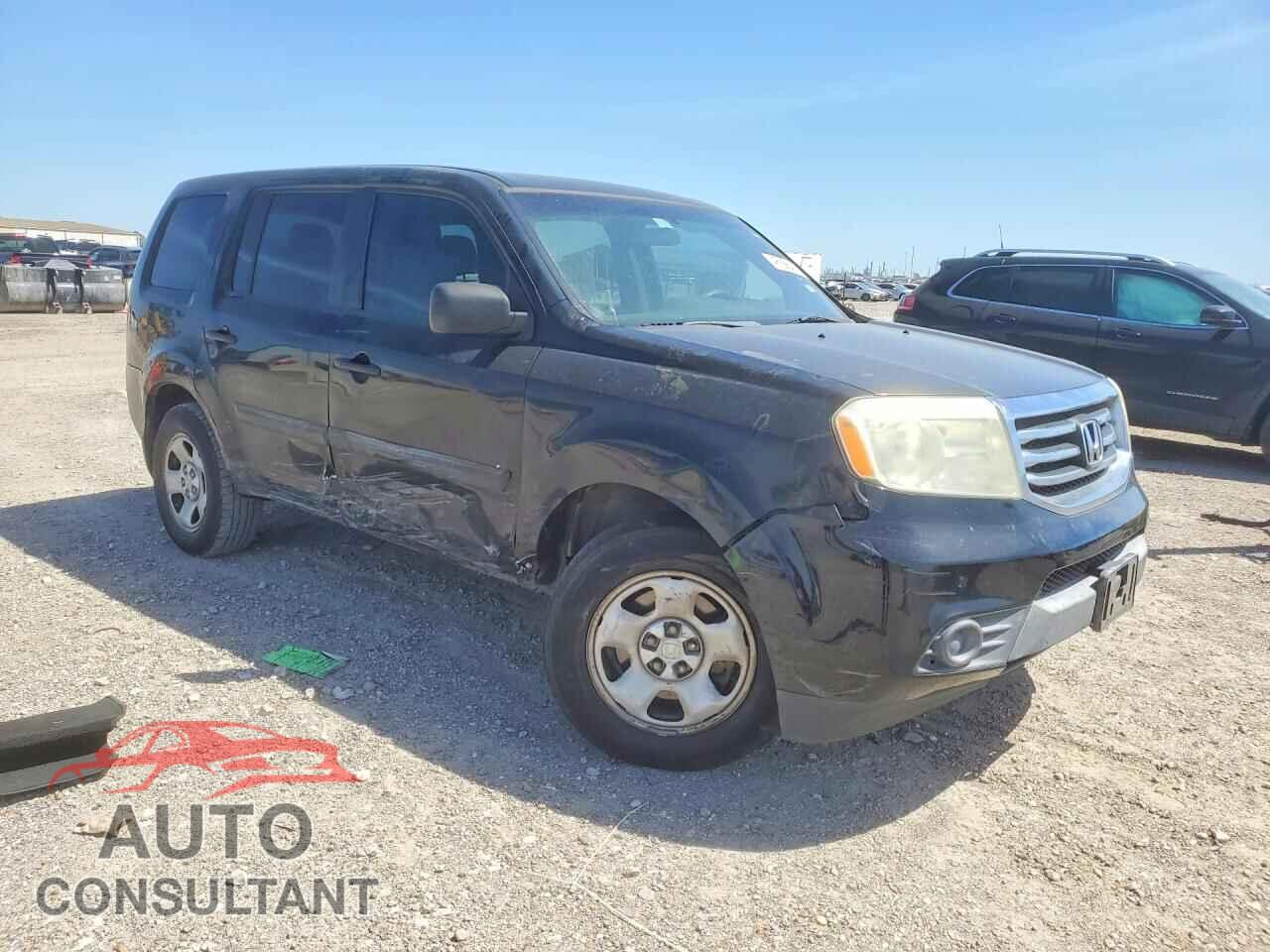 HONDA PILOT 2013 - 5FNYF3H28DB009934
