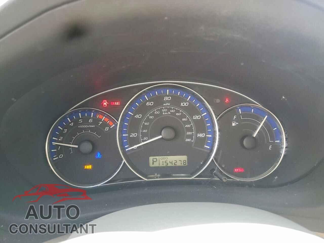 SUBARU FORESTER 2012 - JF2SHBBC6CH437853