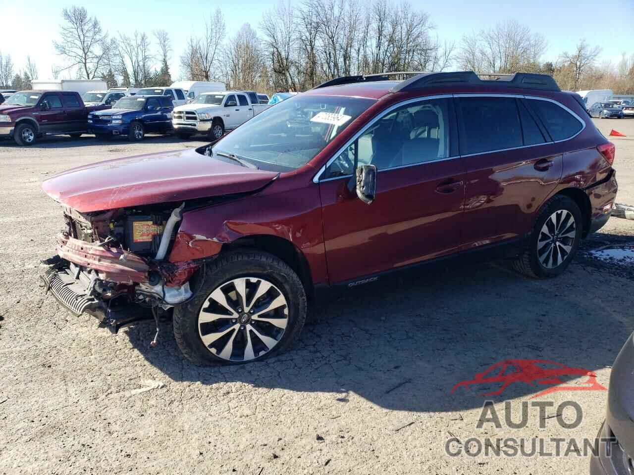 SUBARU OUTBACK 2016 - 4S4BSANC1G3319150