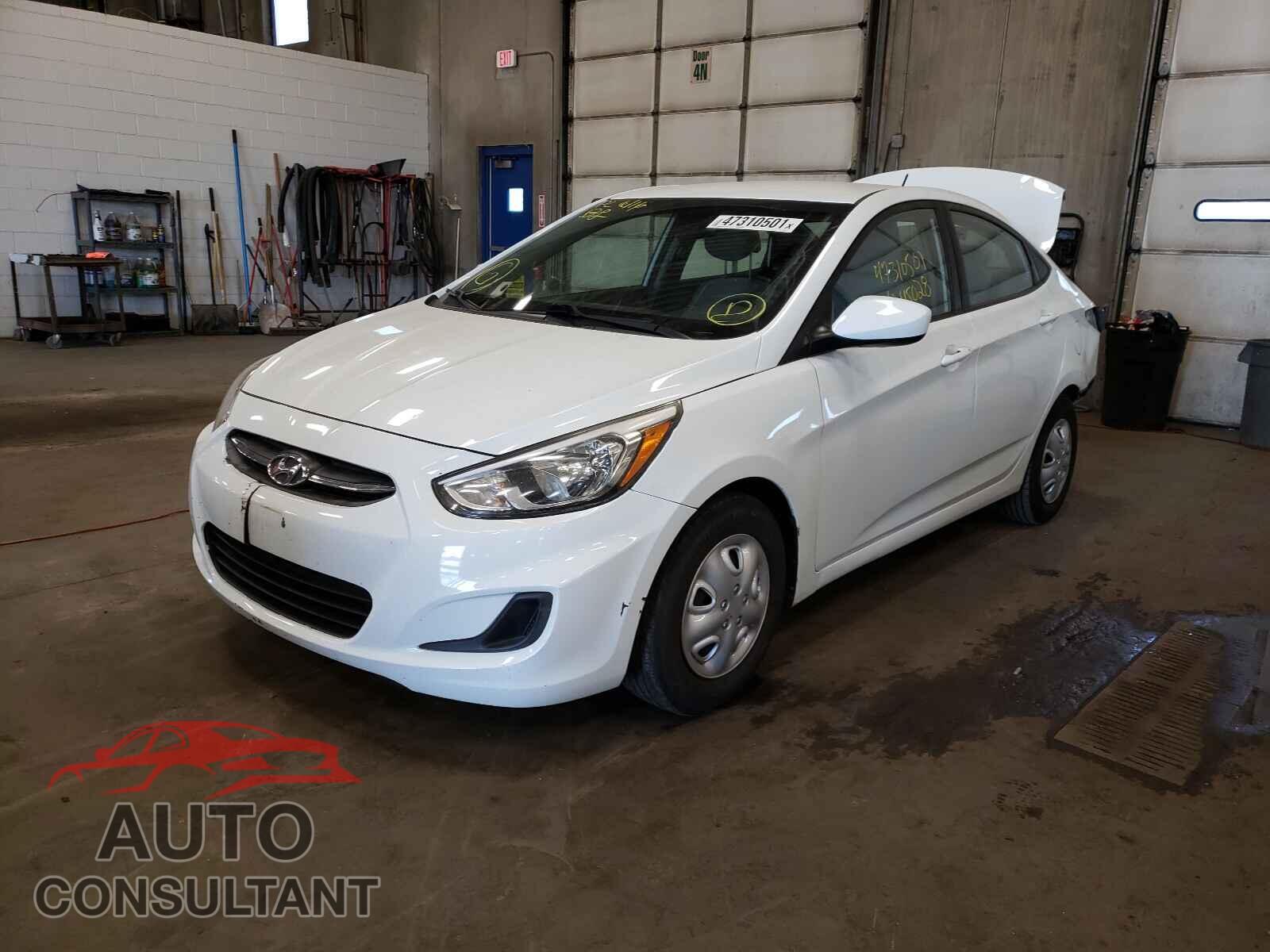 HYUNDAI ACCENT 2016 - KMHCT4AE5GU155986