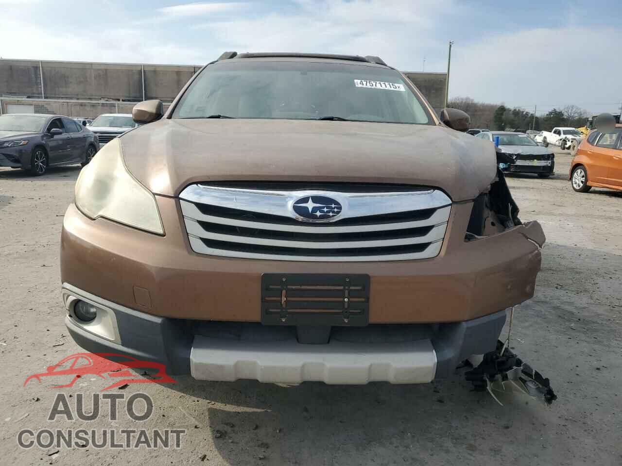 SUBARU OUTBACK 2011 - 4S4BRBKC6B3322544