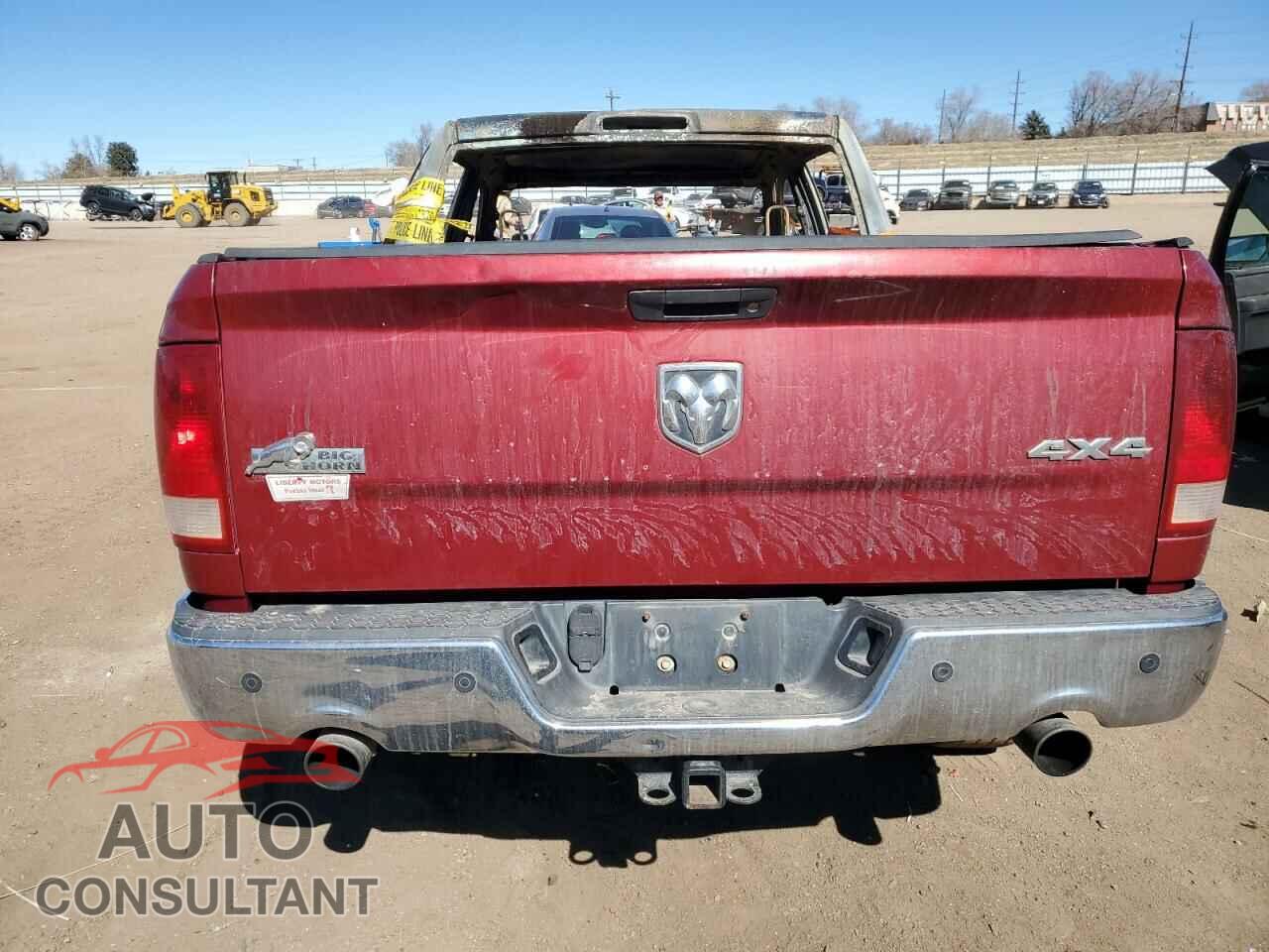 DODGE RAM 1500 2012 - 1C6RD7LT0CS156095