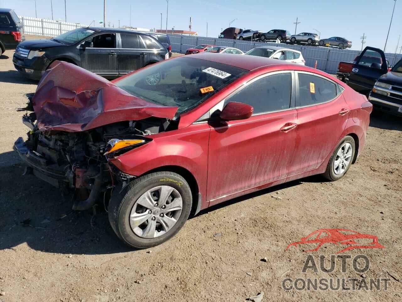 HYUNDAI ELANTRA 2016 - 5NPDH4AE0GH784933