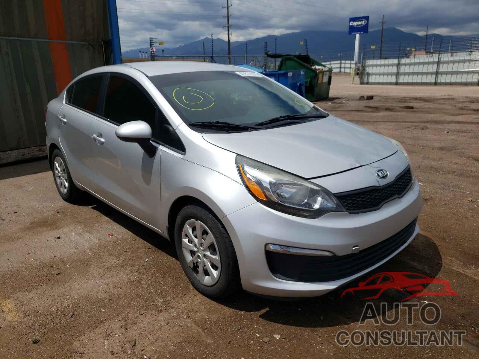 KIA RIO 2016 - KNADM4A36G6570403