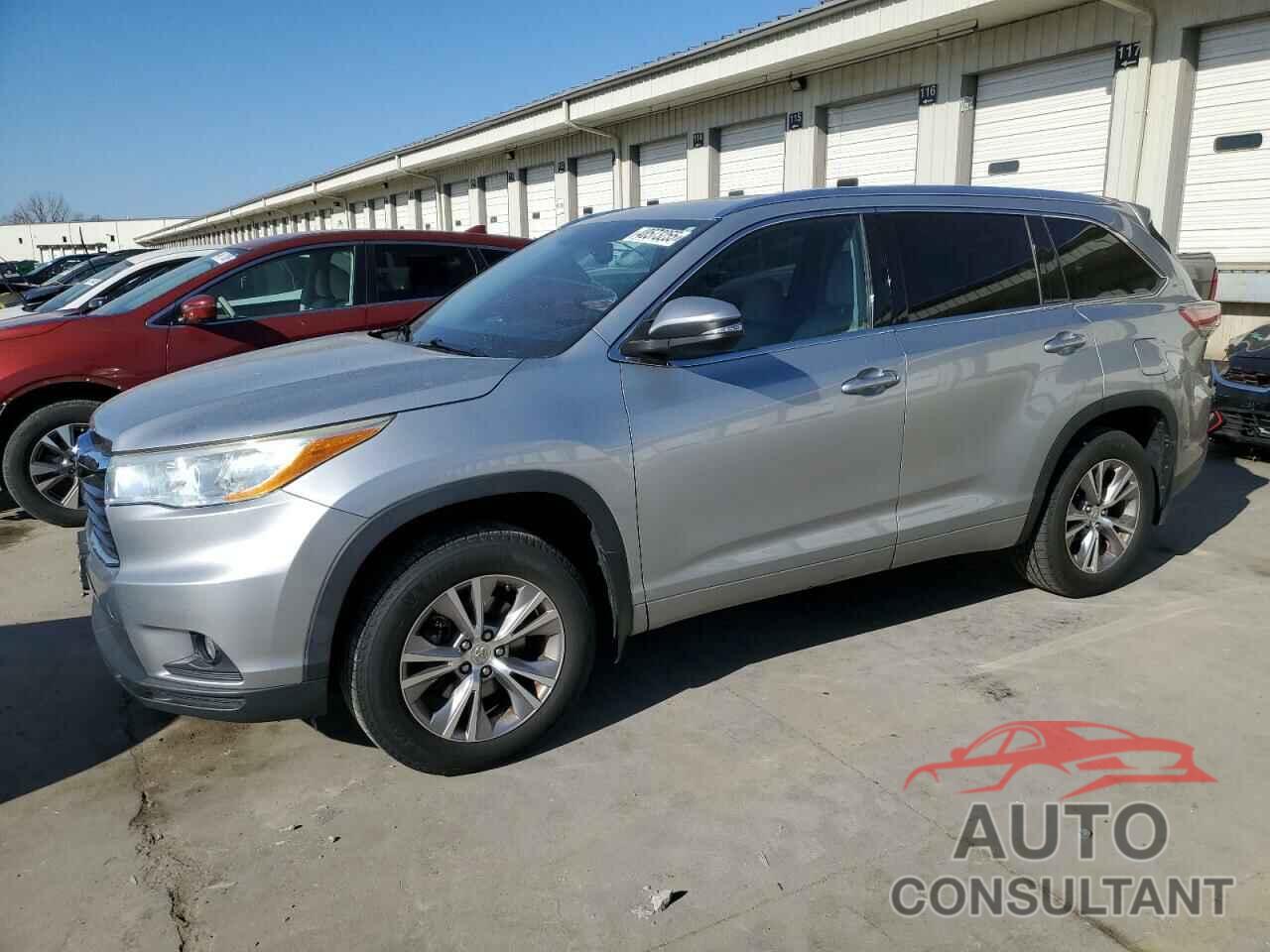 TOYOTA HIGHLANDER 2014 - 5TDJKRFH9ES027279