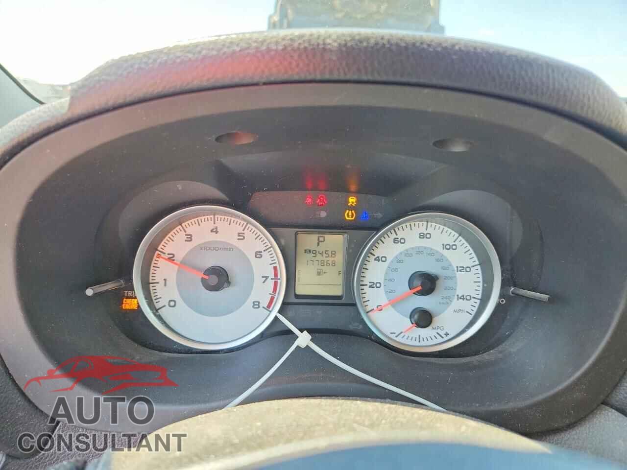 SUBARU IMPREZA 2012 - JF1GPAC68CH239081