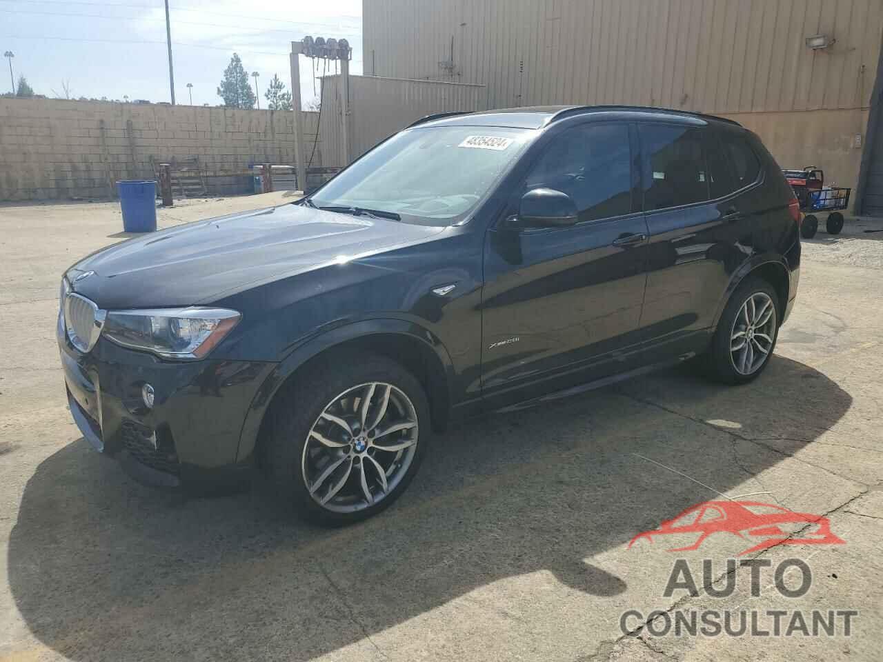 BMW X3 2016 - 5UXWX9C50G0D77375