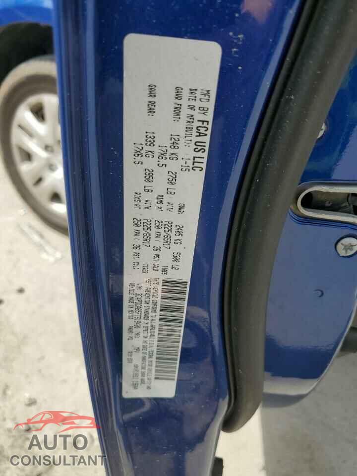 DODGE JOURNEY 2015 - 3C4PDCAB5FT618401