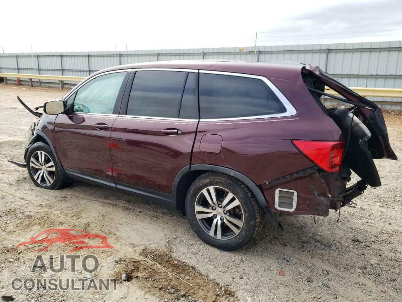 HONDA PILOT 2017 - 5FNYF6H31HB034447