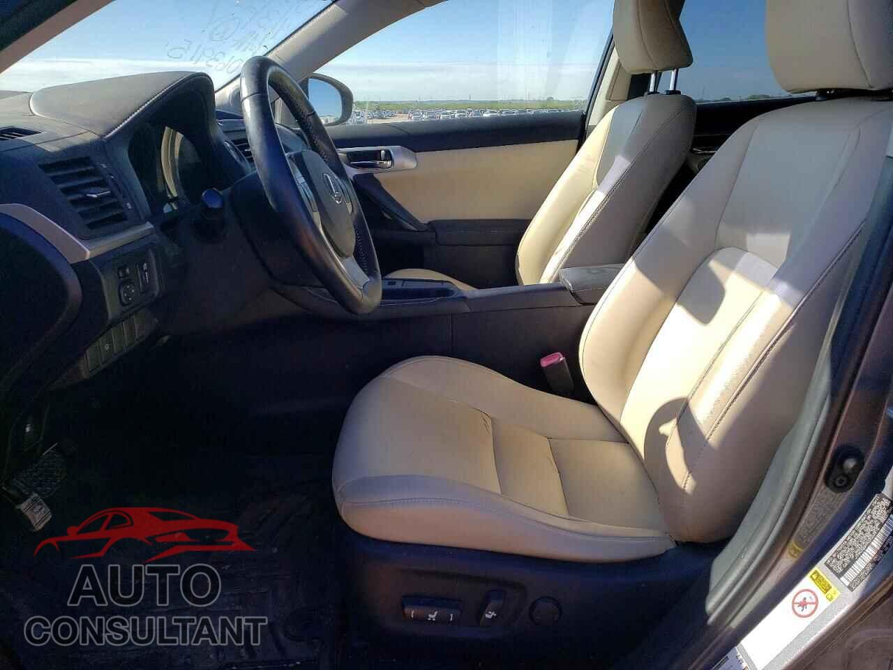 LEXUS CT 200 2012 - JTHKD5BH4C2063915