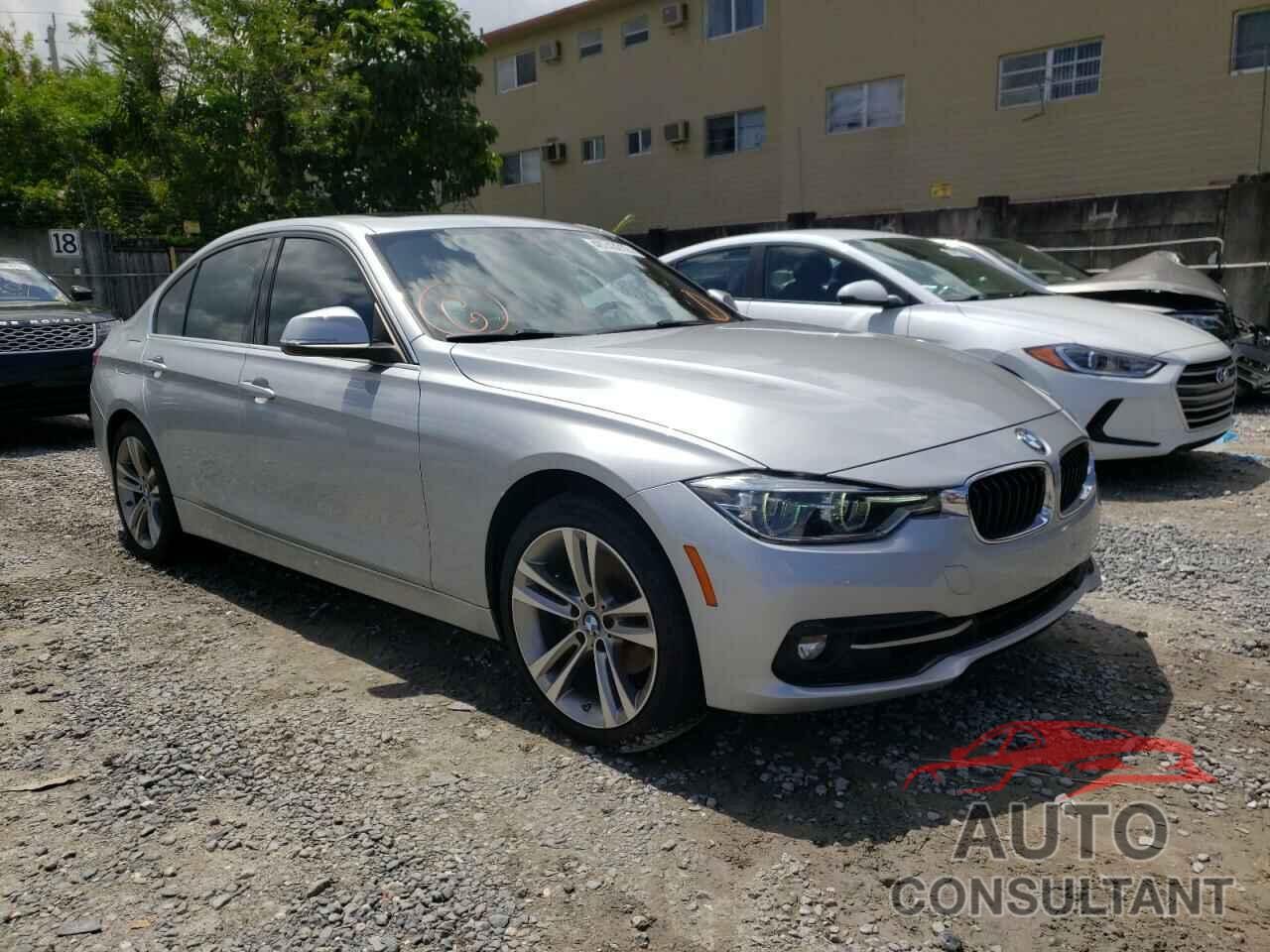 BMW 3 SERIES 2018 - WBA8B9G51JNU98343
