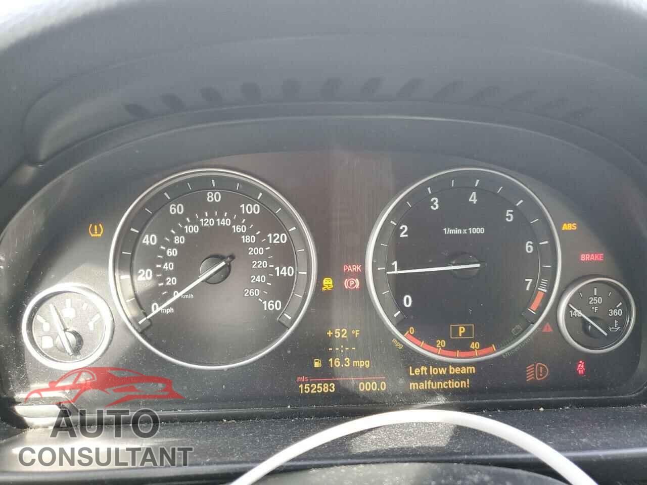 BMW 5 SERIES 2011 - WBAFR7C57BC605521