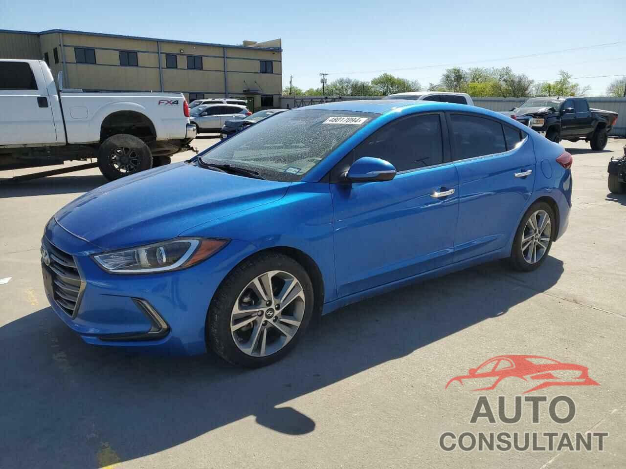 HYUNDAI ELANTRA 2017 - KMHD84LF5HU197863