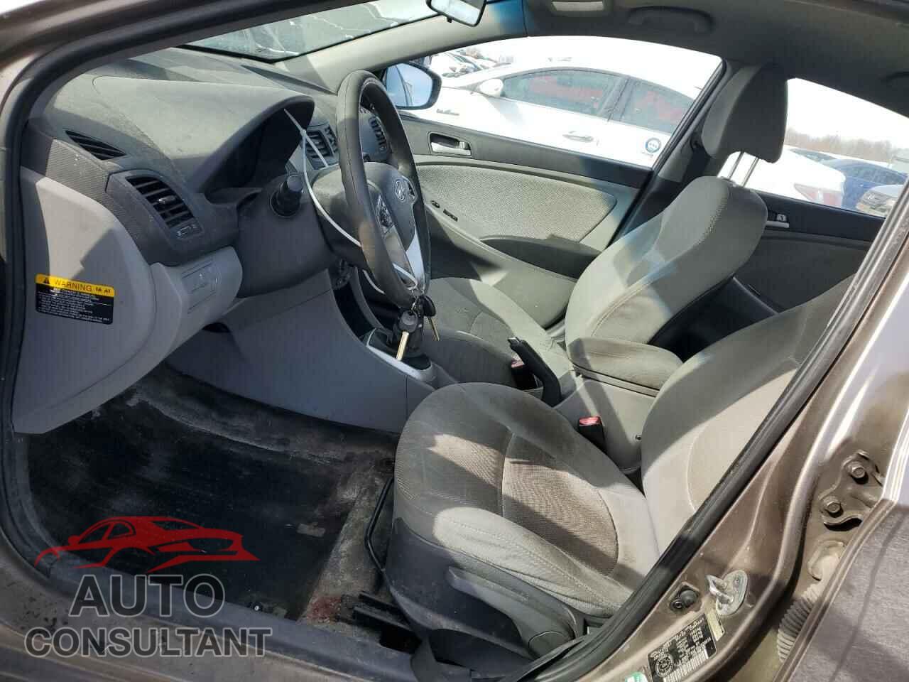 HYUNDAI ACCENT 2013 - KMHCT4AE7DU320416