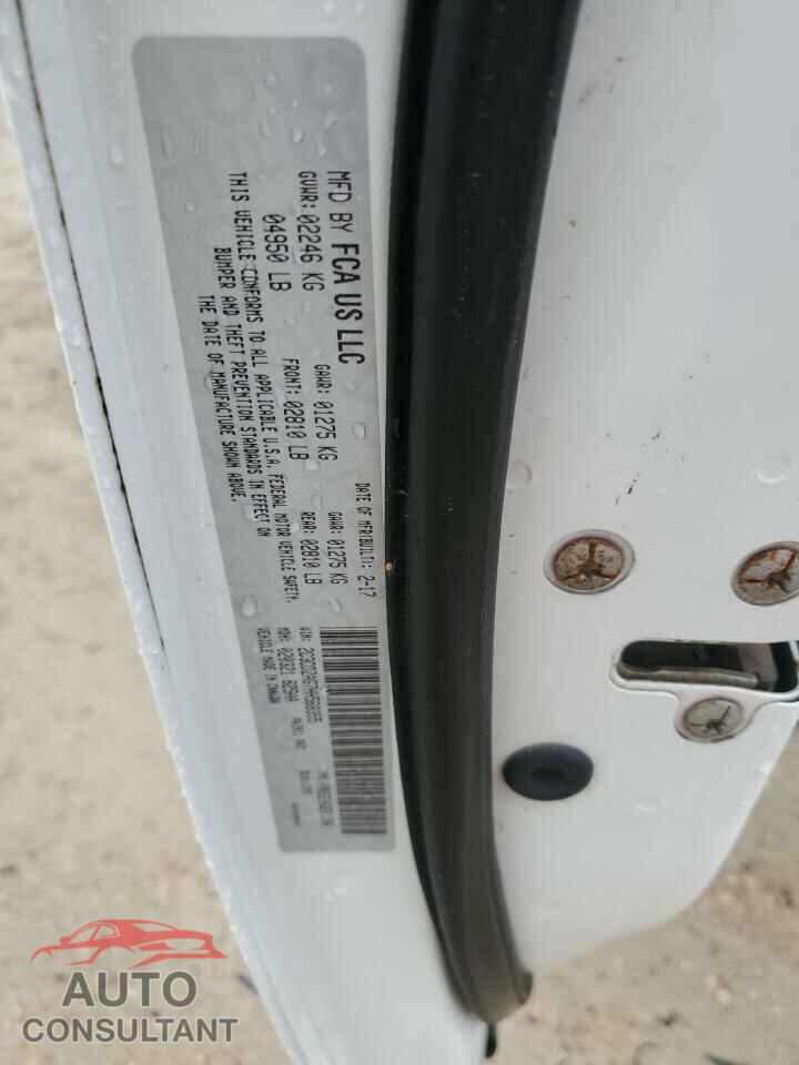 DODGE CHALLENGER 2017 - 2C3CDZAG7HH568355