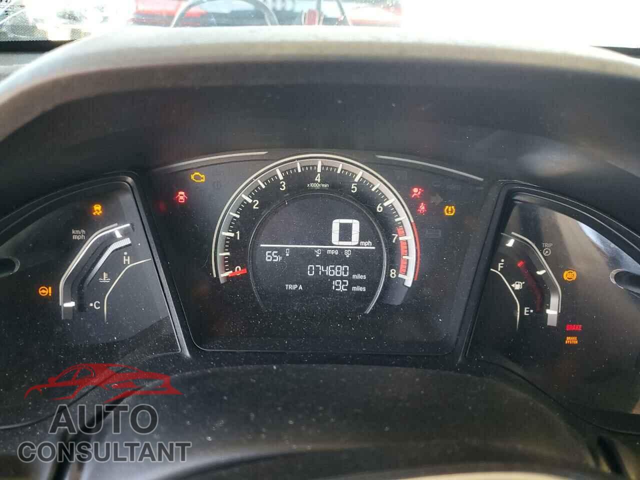 HONDA CIVIC 2017 - 19XFC2F59HE080532