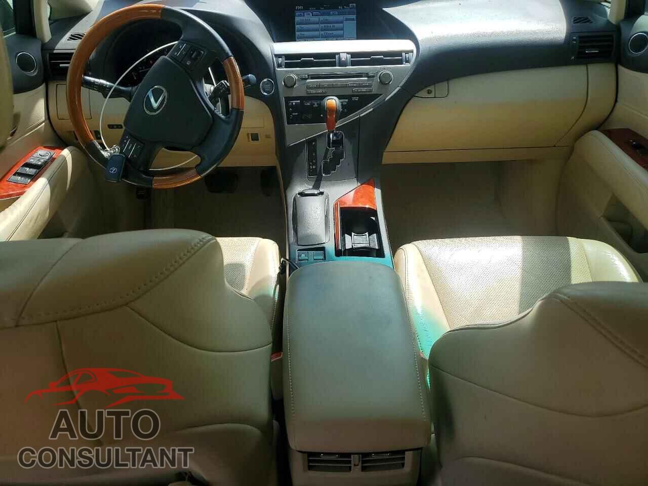 LEXUS RX350 2012 - 2T2ZK1BAXCC078207
