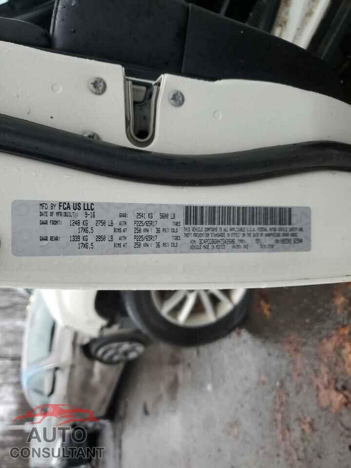 DODGE JOURNEY 2017 - 3C4PDDBG0HT542606
