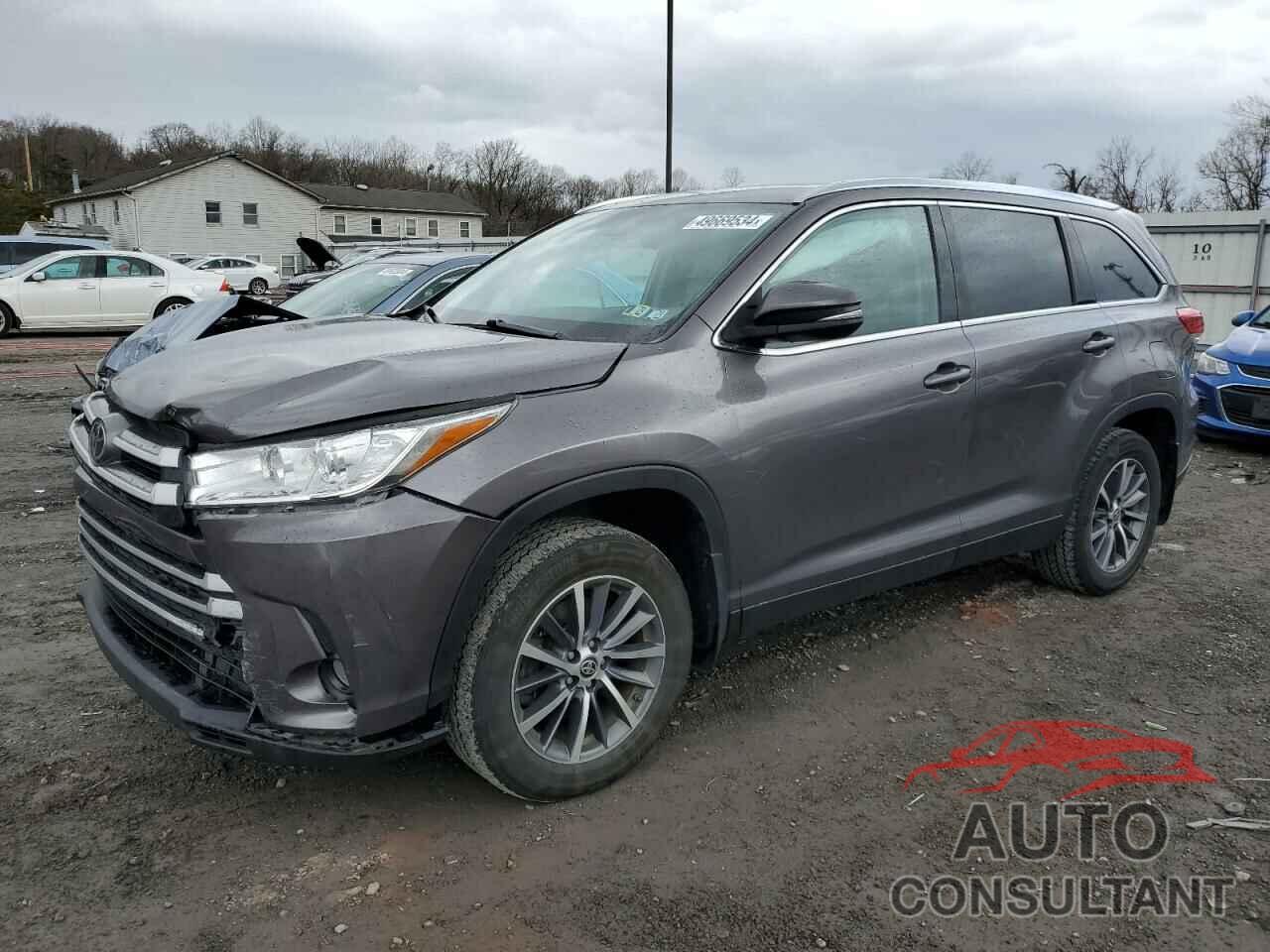 TOYOTA HIGHLANDER 2019 - 5TDJZRFH6KS629239