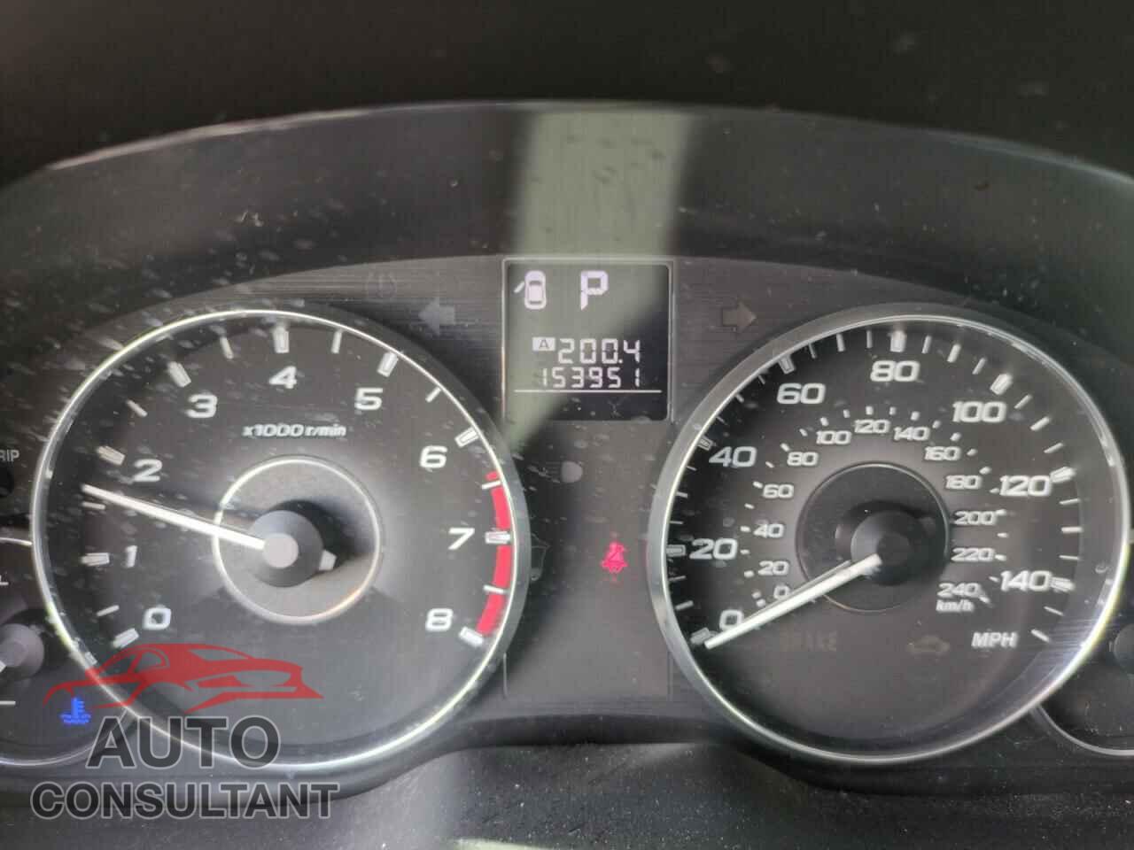 SUBARU OUTBACK 2012 - 4S4BRBCC3C3296985