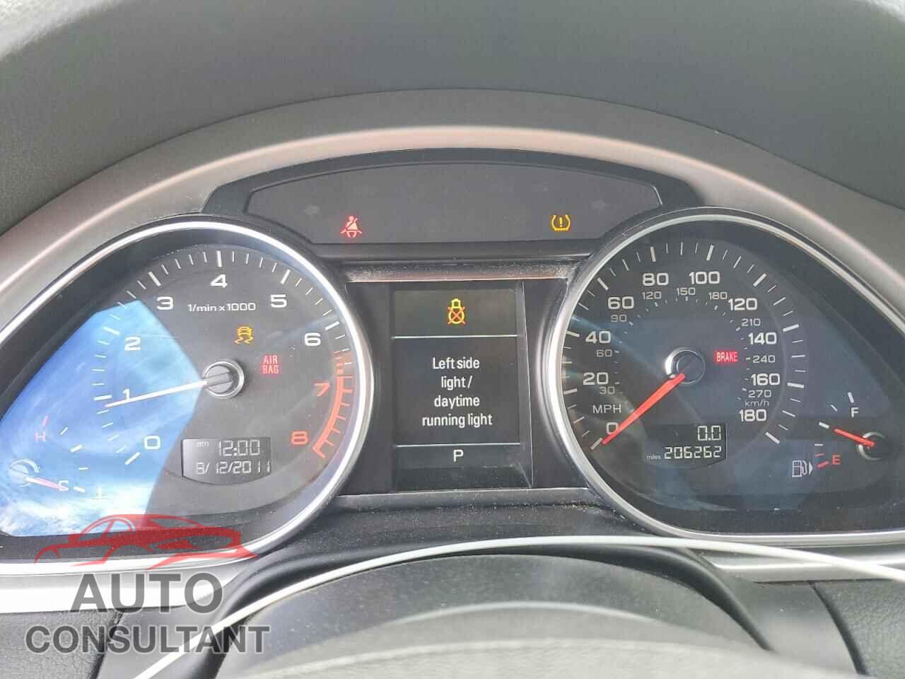 AUDI Q7 2012 - WA1LGAFEXCD010253