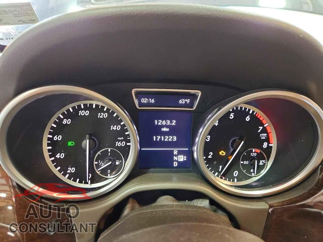 MERCEDES-BENZ M-CLASS 2012 - 4JGDA5HB1CA075124