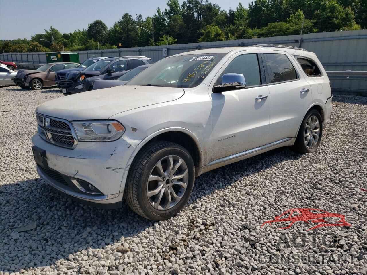 DODGE DURANGO 2017 - 1C4SDJET3HC679004