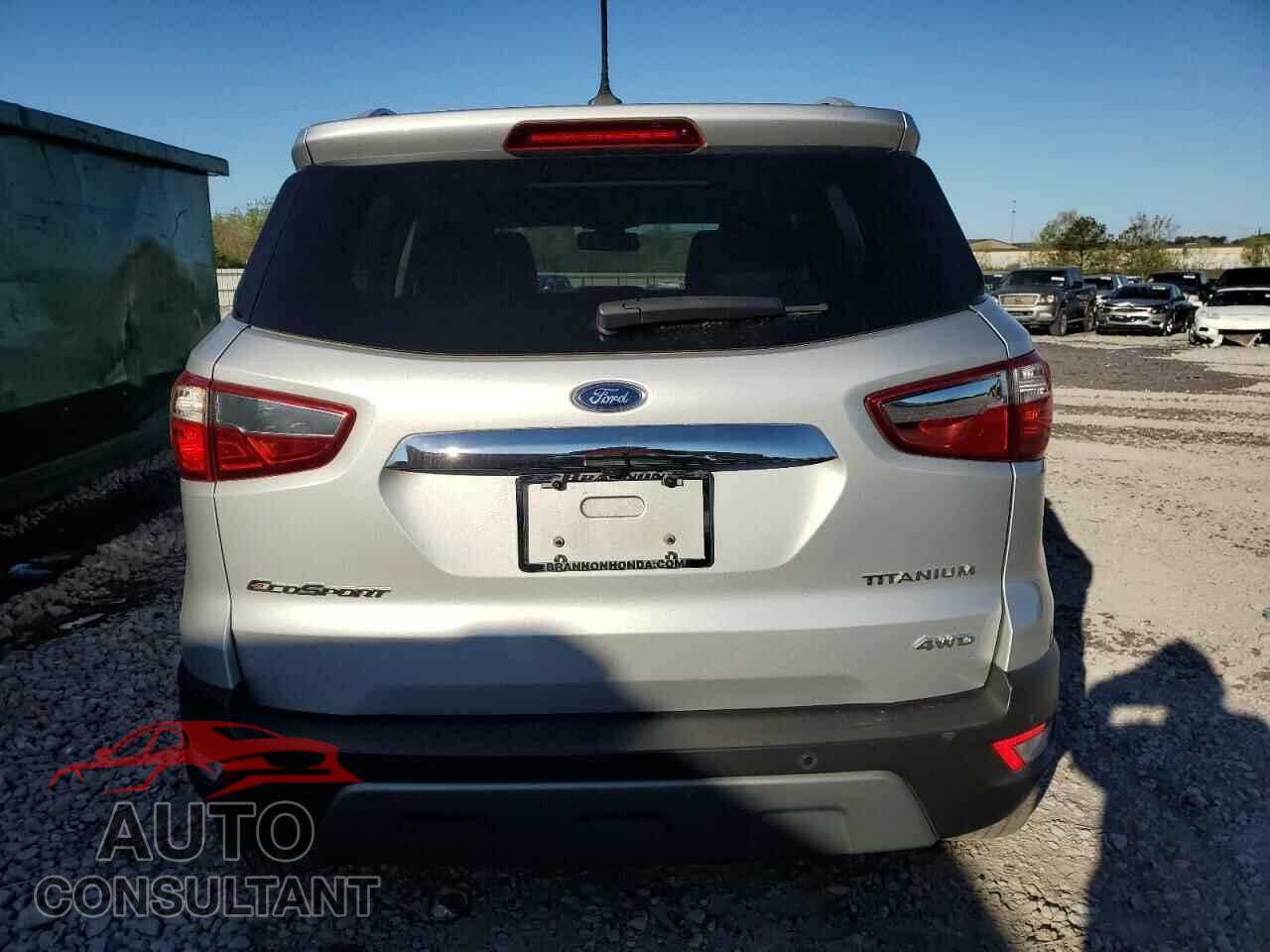 FORD ECOSPORT 2020 - MAJ6S3KLXLC393480