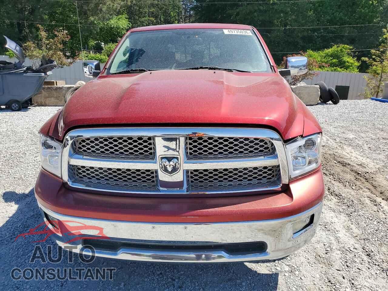 DODGE RAM 1500 2009 - 1D3HB13TX9J524649