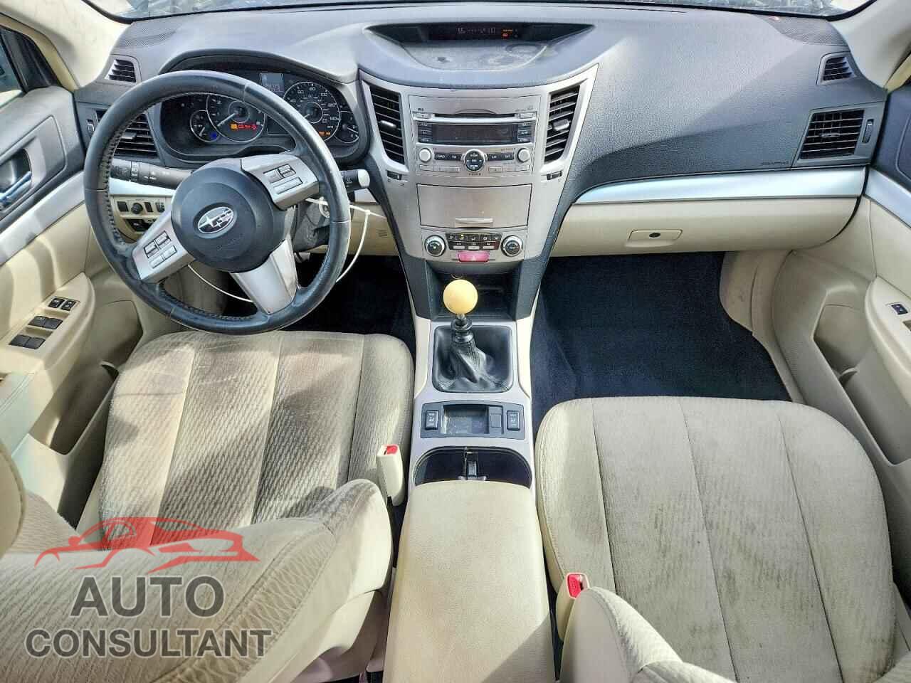 SUBARU OUTBACK 2011 - 4S4BRBCC8B1364191