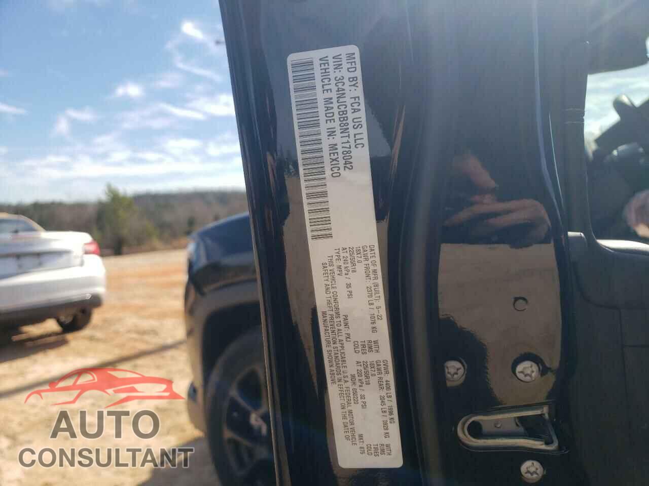 JEEP COMPASS 2022 - 3C4NJCBB8NT178042