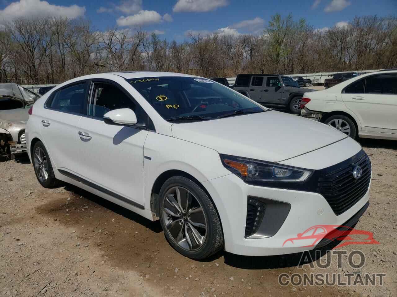 HYUNDAI IONIQ 2017 - KMHC85LC0HU036294