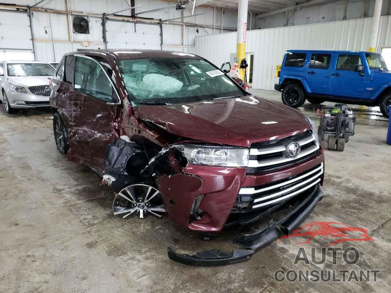 TOYOTA HIGHLANDER 2017 - 5TDBZRFH4HS420210