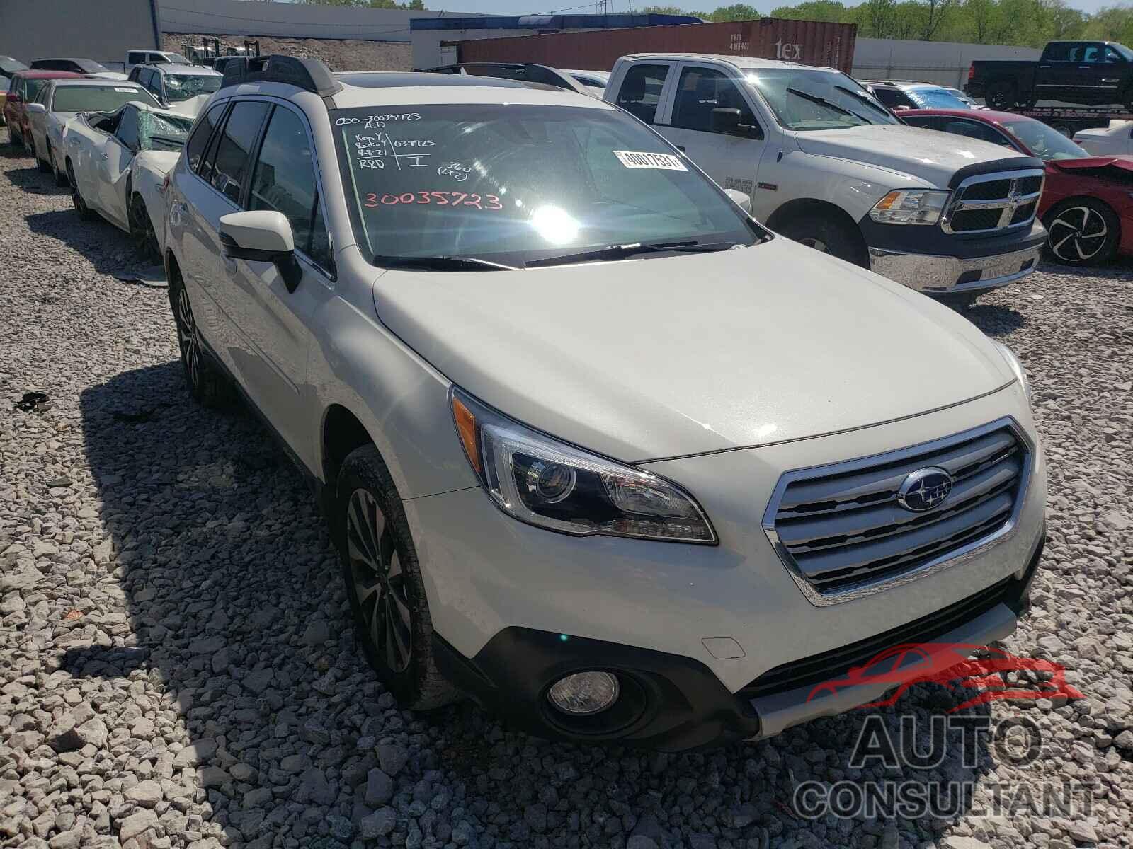 SUBARU OUTBACK 2017 - 4S4BSANC5H3251615