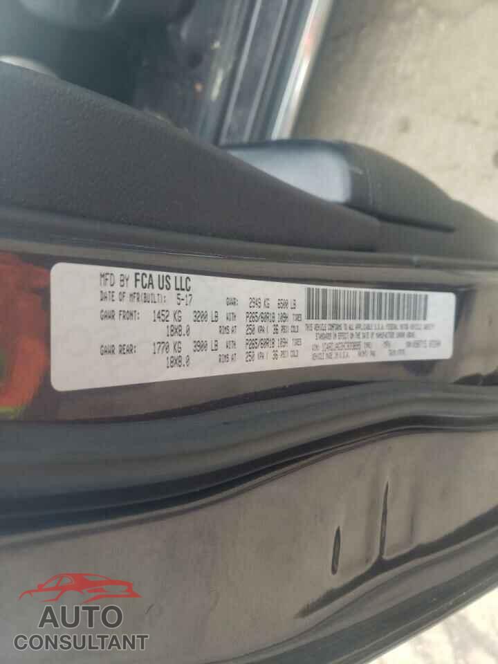 DODGE DURANGO 2017 - 1C4RDJAG3HC833895