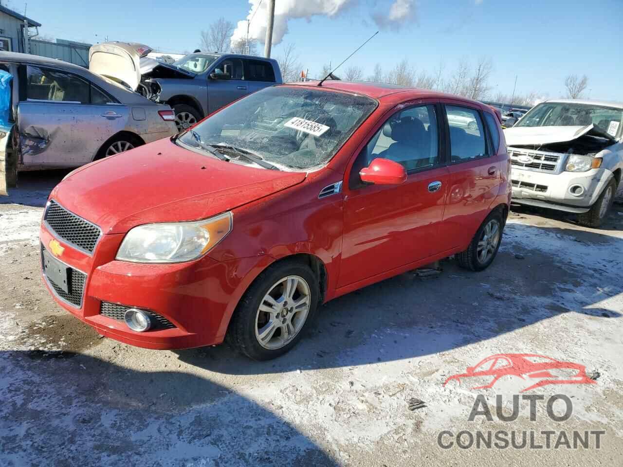 CHEVROLET AVEO 2011 - KL1TG6DE3BB126708