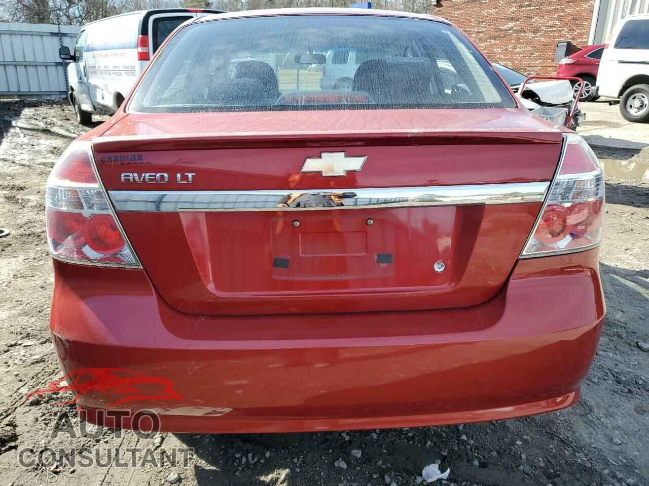 CHEVROLET AVEO 2011 - KL1TG5DE4BB183994