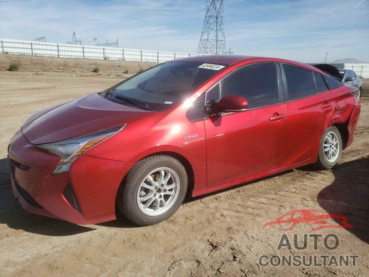 TOYOTA PRIUS 2017 - JTDKBRFU0H3564727