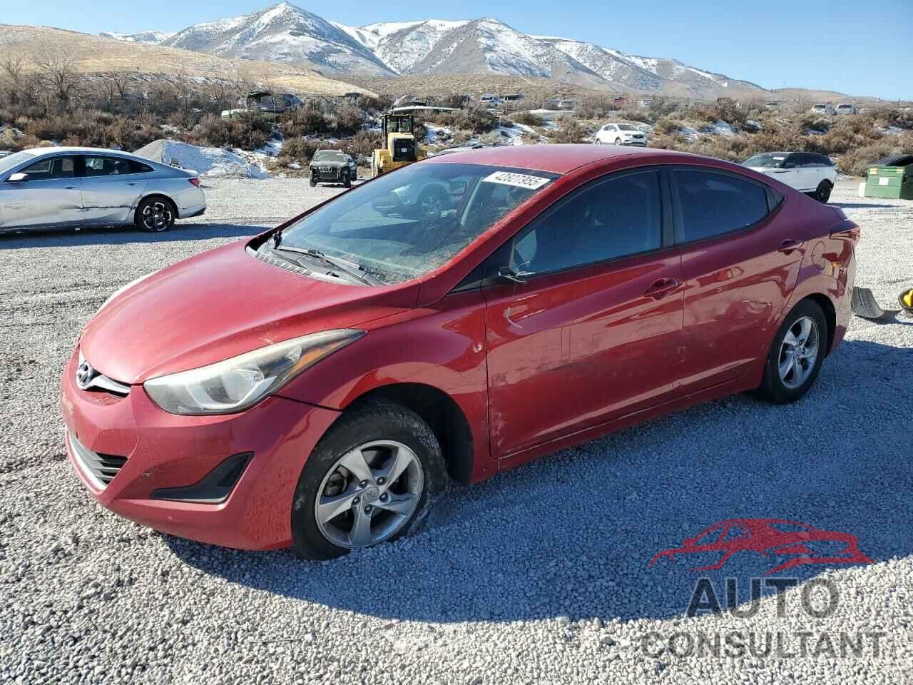 HYUNDAI ELANTRA 2014 - KMHDH4AE8EU120684