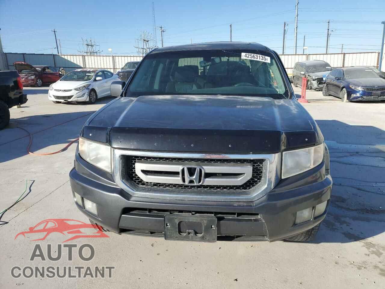 HONDA RIDGELINE 2010 - 5FPYK1F51AB002145