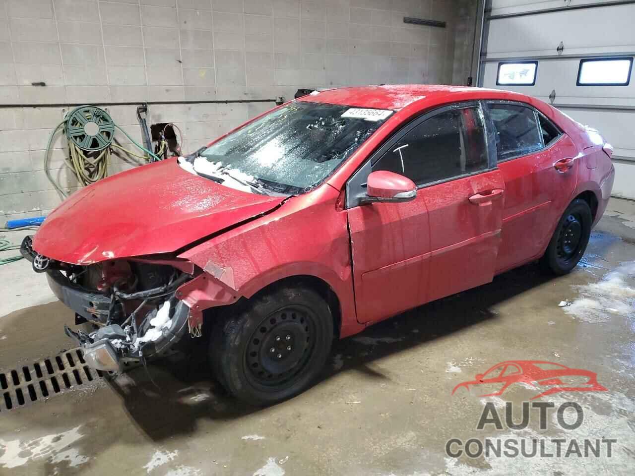 TOYOTA COROLLA 2016 - 5YFBURHE4GP384902
