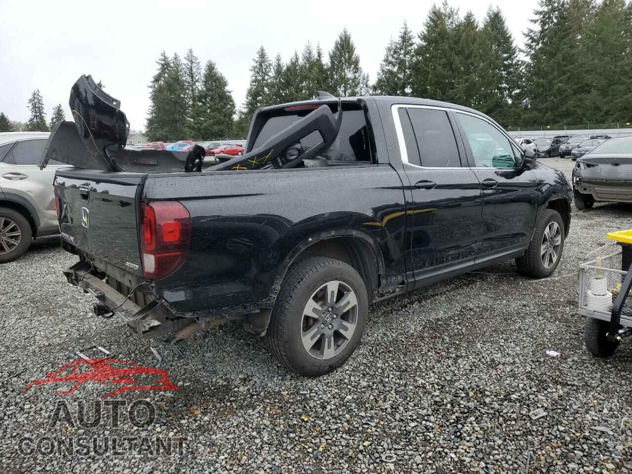 HONDA RIDGELINE 2017 - 5FPYK3F60HB026192
