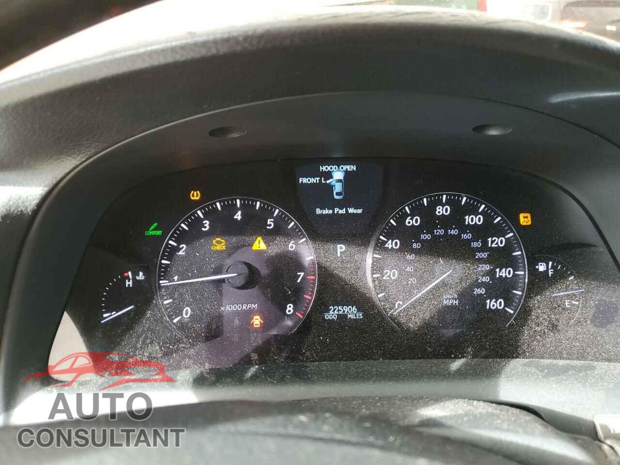 LEXUS LS460 2010 - JTHCL5EFXA5005742