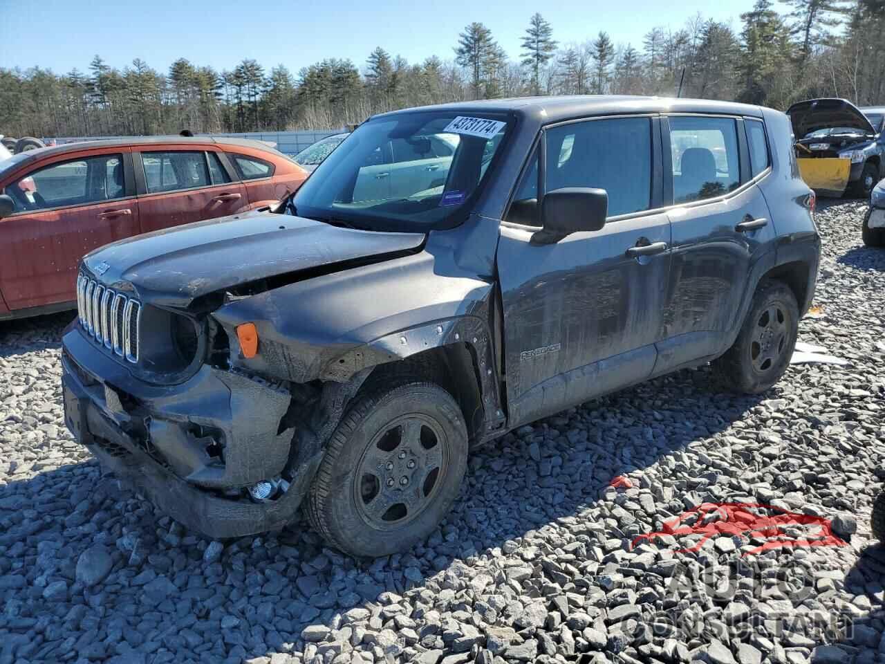 JEEP RENEGADE 2019 - ZACNJBAB3KPK82076