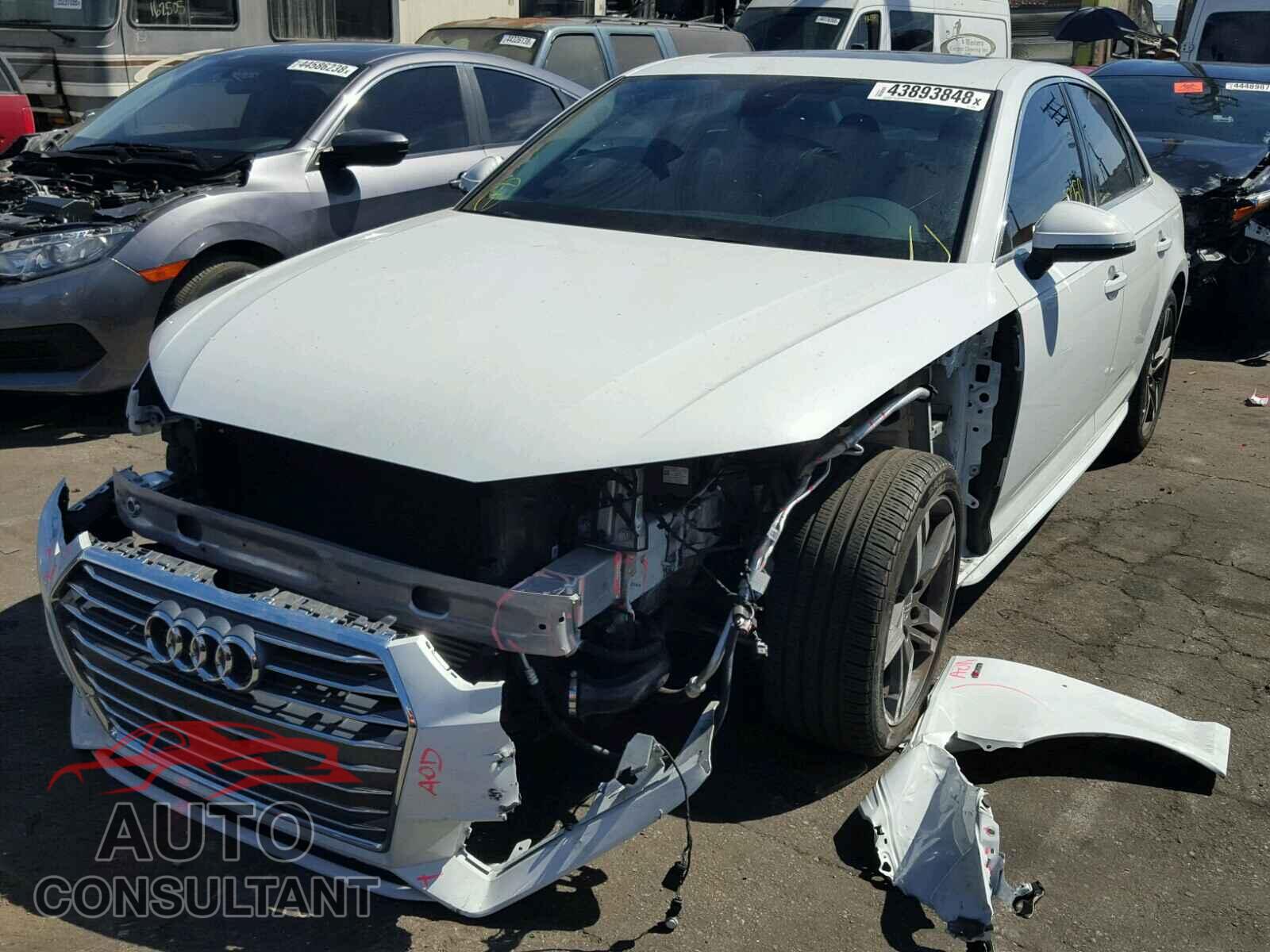 AUDI A4 2017 - WAULMAF40HN069090