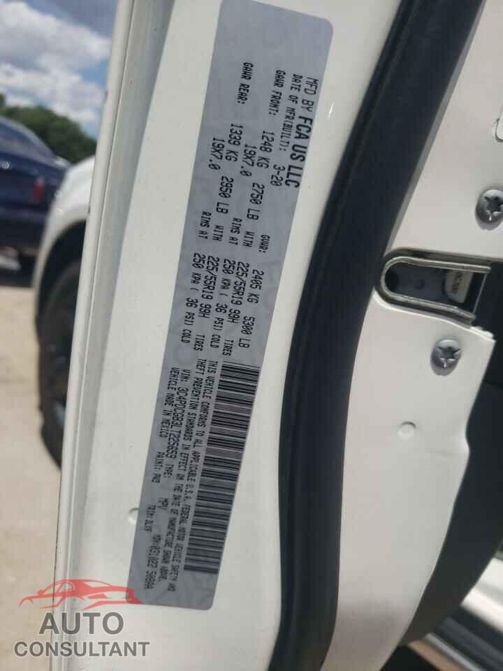DODGE JOURNEY 2020 - 3C4PDCGB3LT225659
