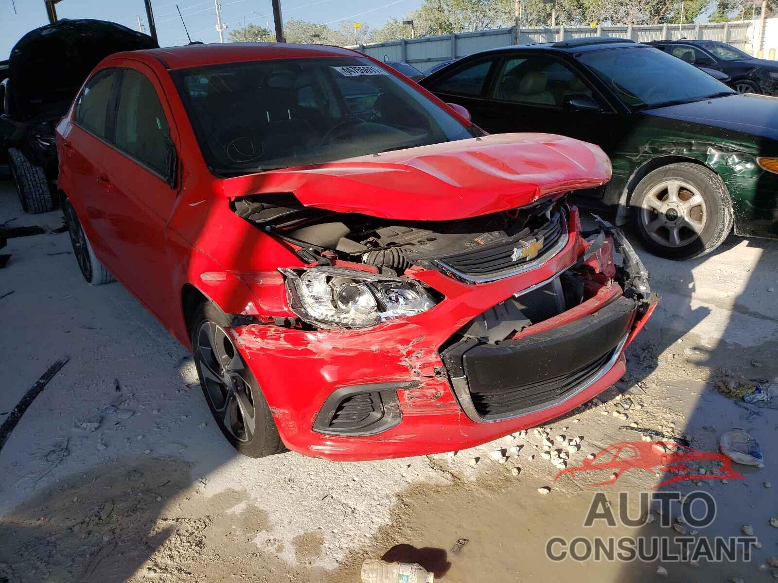 CHEVROLET SONIC 2017 - 1G1JF5SB4H4128379