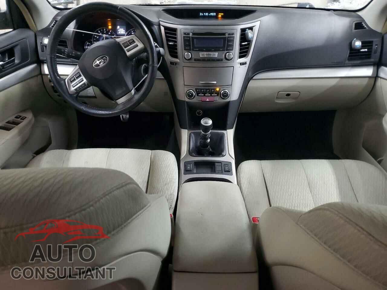 SUBARU OUTBACK 2012 - 4S4BRCCC4C1217423