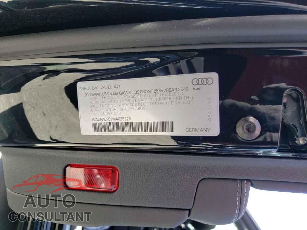 AUDI A5 2021 - WAUFACF59MA025276